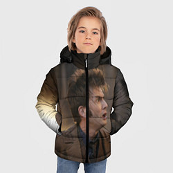 Куртка зимняя для мальчика 10th DOCTOR WHO, цвет: 3D-черный — фото 2