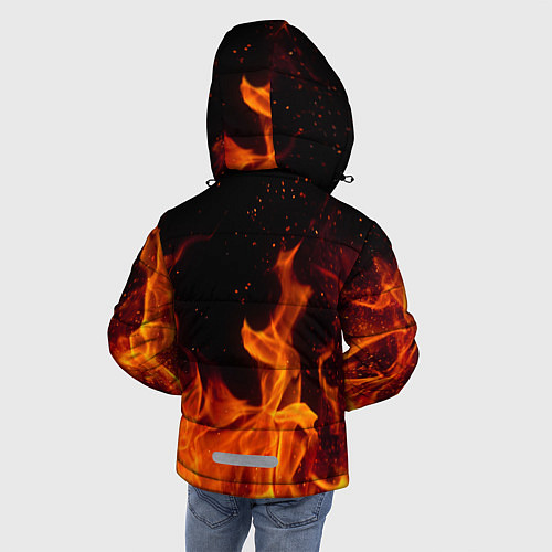 Зимняя куртка для мальчика VALORANT / 3D-Светло-серый – фото 4