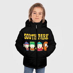 Куртка зимняя для мальчика South Park, цвет: 3D-светло-серый — фото 2