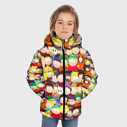 Куртка зимняя для мальчика ЮЖНЫЙ ПАРК, цвет: 3D-красный — фото 2