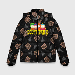 Куртка зимняя для мальчика SOUTH PARK, цвет: 3D-черный
