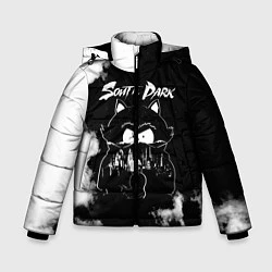 Куртка зимняя для мальчика Южный Парк, цвет: 3D-черный
