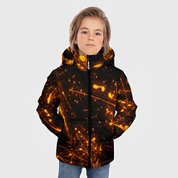 Куртка зимняя для мальчика FLAME, цвет: 3D-черный — фото 2