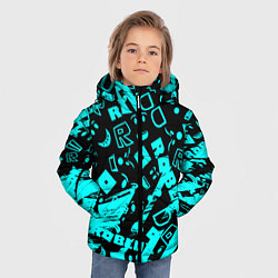Куртка зимняя для мальчика Roblox, цвет: 3D-красный — фото 2