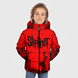 Куртка зимняя для мальчика SLIPKNOT, цвет: 3D-черный — фото 2
