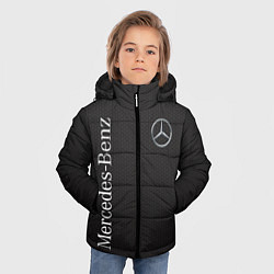Куртка зимняя для мальчика Mersedes, цвет: 3D-светло-серый — фото 2