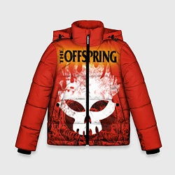 Куртка зимняя для мальчика The Offspring, цвет: 3D-светло-серый