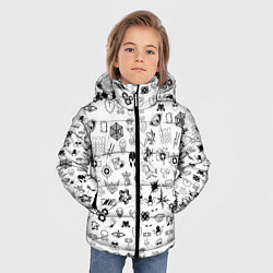 Куртка зимняя для мальчика RAINBOW SIX SIEGE, цвет: 3D-черный — фото 2