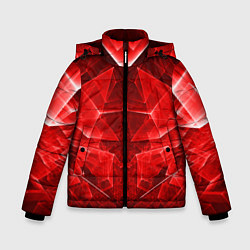 Куртка зимняя для мальчика КРАСНАЯ БРОНЯ, цвет: 3D-красный