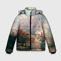 Куртка зимняя для мальчика Rocky Mountain, цвет: 3D-черный