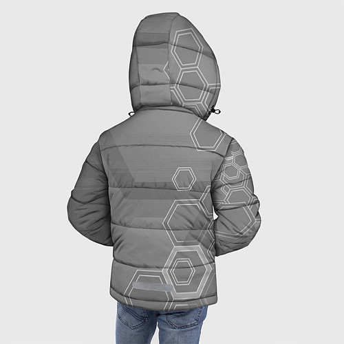 Зимняя куртка для мальчика LEXUS / 3D-Светло-серый – фото 4