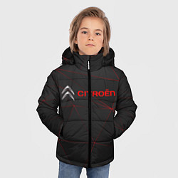 Куртка зимняя для мальчика CITROЁN, цвет: 3D-черный — фото 2