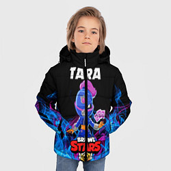 Куртка зимняя для мальчика BRAWL STARS TARA, цвет: 3D-светло-серый — фото 2
