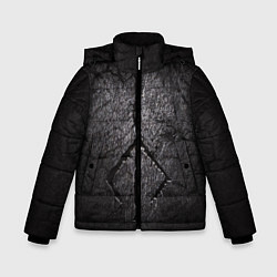 Куртка зимняя для мальчика BLOODBORNE HUNTER, цвет: 3D-черный