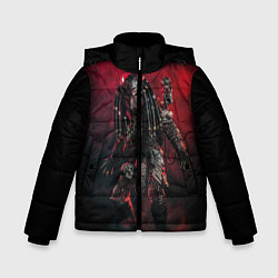 Куртка зимняя для мальчика PREDATOR, цвет: 3D-красный