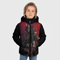 Куртка зимняя для мальчика PREDATOR, цвет: 3D-черный — фото 2