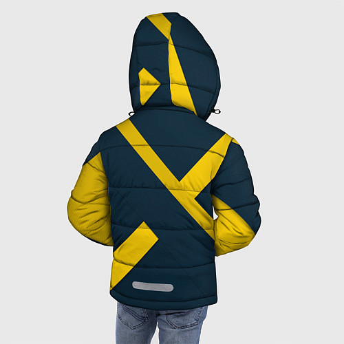 Зимняя куртка для мальчика PORSCHE / 3D-Светло-серый – фото 4