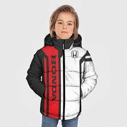 Куртка зимняя для мальчика Honda Driver team, цвет: 3D-черный — фото 2