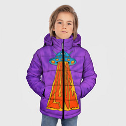 Куртка зимняя для мальчика Vibes of Love, цвет: 3D-черный — фото 2