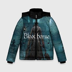 Куртка зимняя для мальчика Bloodborne, цвет: 3D-светло-серый