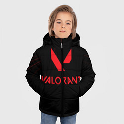 Куртка зимняя для мальчика VALORANT, цвет: 3D-светло-серый — фото 2