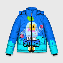 Куртка зимняя для мальчика Brawl Stars SPROUT, цвет: 3D-светло-серый
