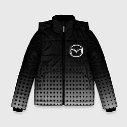 Куртка зимняя для мальчика Mazda, цвет: 3D-черный