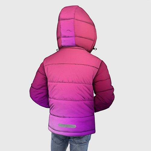 Зимняя куртка для мальчика Нежный цвет / 3D-Светло-серый – фото 4