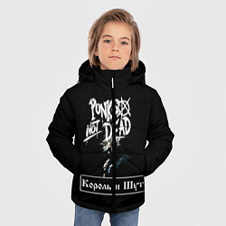 Куртка зимняя для мальчика КИШ цвета 3D-черный — фото 2