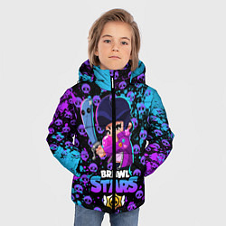 Куртка зимняя для мальчика Brawl Stars BIBI, цвет: 3D-черный — фото 2