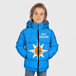 Куртка зимняя для мальчика МЧС России, цвет: 3D-красный — фото 2