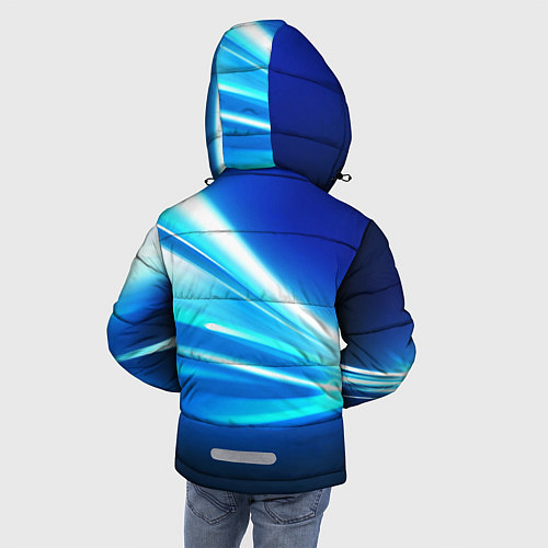 Зимняя куртка для мальчика MAZDA / 3D-Светло-серый – фото 4