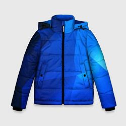 Куртка зимняя для мальчика SHADES OF BLUE, цвет: 3D-светло-серый