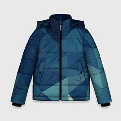 Куртка зимняя для мальчика DARK BLUE, цвет: 3D-черный