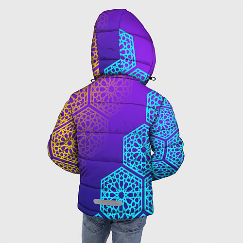 Зимняя куртка для мальчика MORTIS BRAWL STARS / 3D-Светло-серый – фото 4