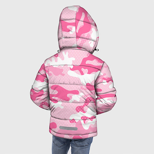 Зимняя куртка для мальчика МИЛИТАРИ / 3D-Светло-серый – фото 4