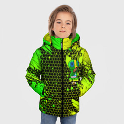 Куртка зимняя для мальчика Brawl Stars LEON, цвет: 3D-черный — фото 2