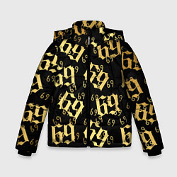 Зимняя куртка для мальчика 6ix9ine Gold