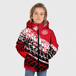 Куртка зимняя для мальчика JAWA, цвет: 3D-красный — фото 2