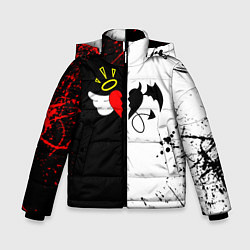 Куртка зимняя для мальчика Payton Moormeier спина, цвет: 3D-черный