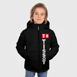 Куртка зимняя для мальчика Tissot, цвет: 3D-черный — фото 2