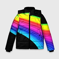 Куртка зимняя для мальчика ABSTRACT TREND, цвет: 3D-черный