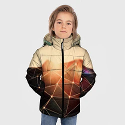 Куртка зимняя для мальчика ABSTRACT DIGITAL, цвет: 3D-черный — фото 2