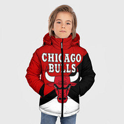 Куртка зимняя для мальчика CHICAGO BULLS, цвет: 3D-черный — фото 2