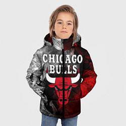 Куртка зимняя для мальчика CHICAGO BULLS, цвет: 3D-черный — фото 2