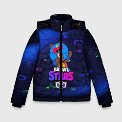 Куртка зимняя для мальчика BRAWL STARS:EL BROWN, цвет: 3D-черный