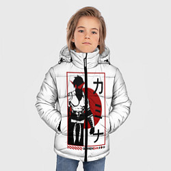 Куртка зимняя для мальчика Гуррен Лаганн Камина, цвет: 3D-светло-серый — фото 2