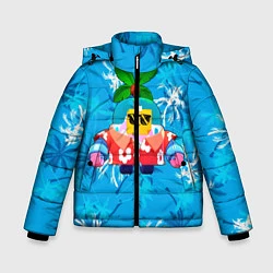 Куртка зимняя для мальчика BRAWL STARS NEW SPROUT 10, цвет: 3D-черный