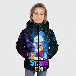 Куртка зимняя для мальчика BRAWL STARS GALE, цвет: 3D-красный — фото 2