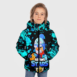 Куртка зимняя для мальчика BRAWL STARS GALE, цвет: 3D-черный — фото 2